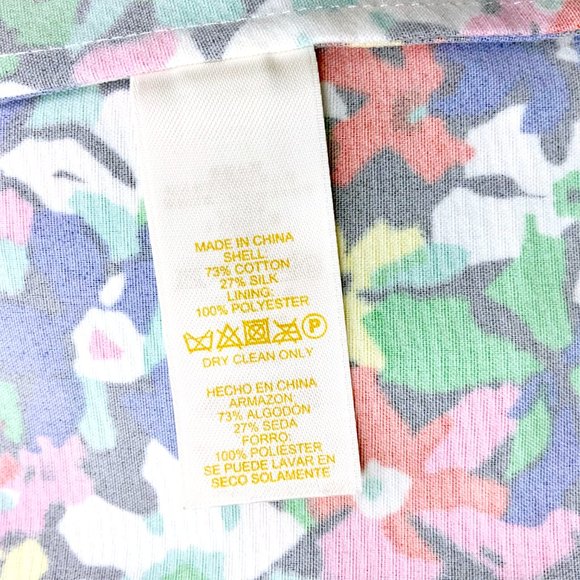 Kate Spade Karmen Strapless Floral Dress Sz 4 - Picture 15 of 16